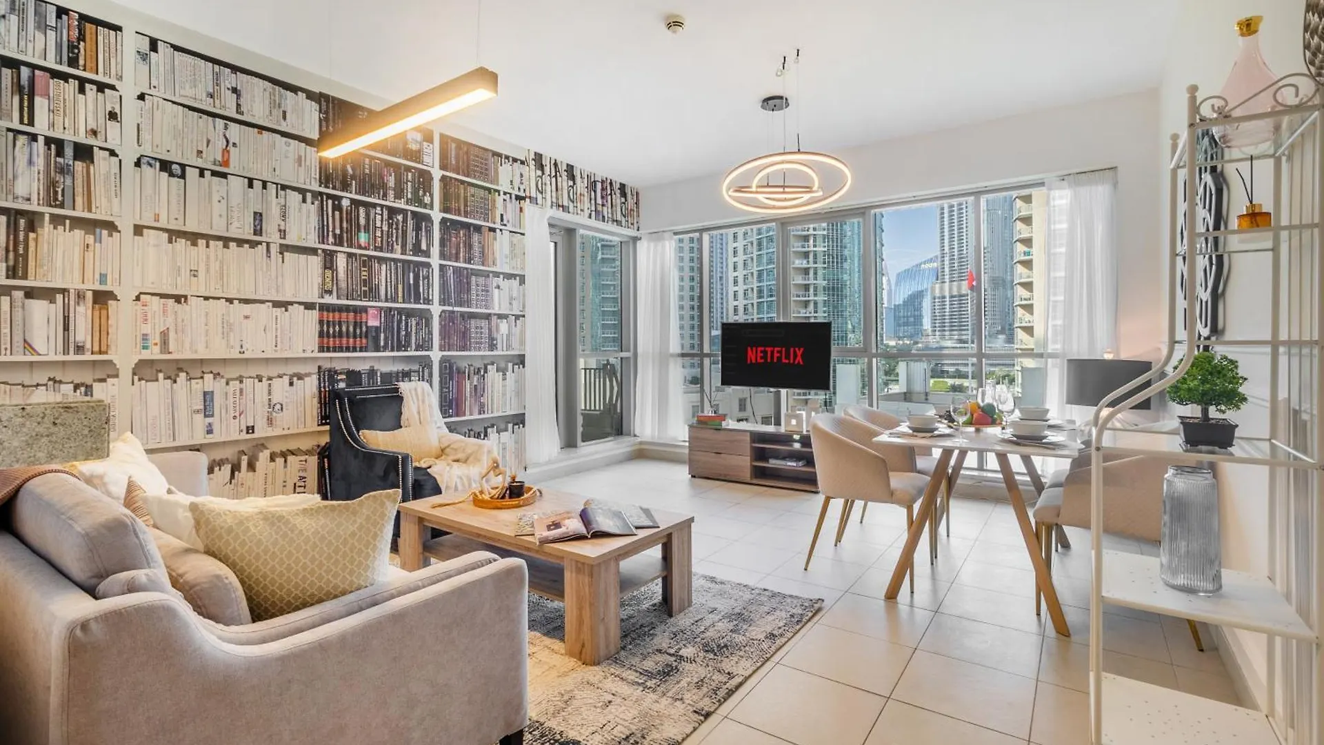 Stylish 2Br With Burj Khalifa View Near Dubai Mall