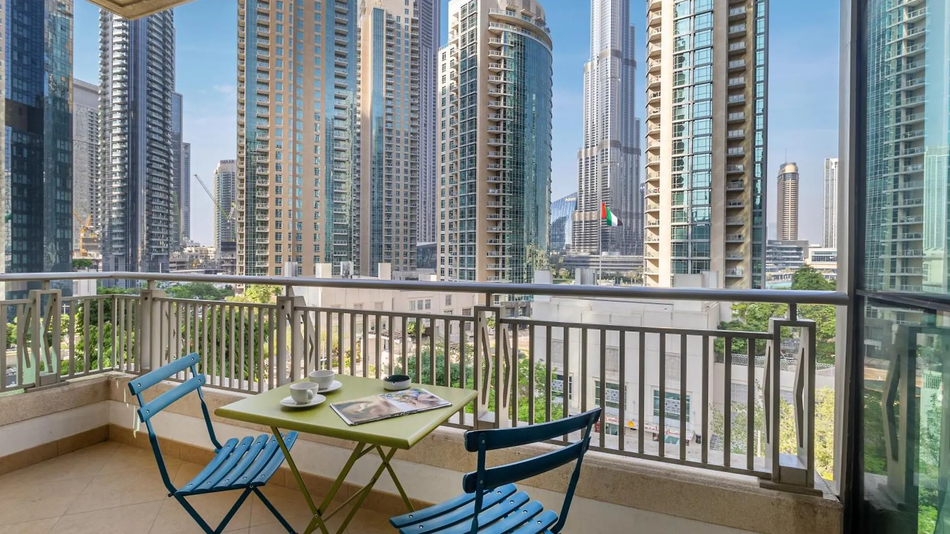 Apartment Stylish 2Br With Burj Khalifa View Near Dubai Mall